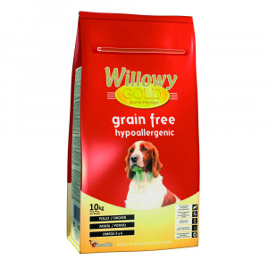 Willowy Gold Dog HYPOALLERGENIC bezgraudu sausā suņu barība Vista, kartupeļi 10kg