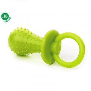 JK suņu rotaļlieta TPR KNUPIS GREEN 9cm