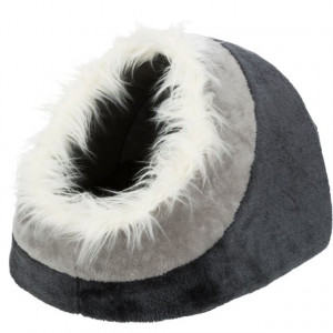 Trixie Minou Cave suņu kaķu guļvieta Dark Grey 35x26x41cm