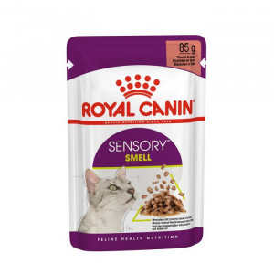 Royal Canin FHN SENSORY SMELL GRAVY kaķu konservi mērcē 85g x12
