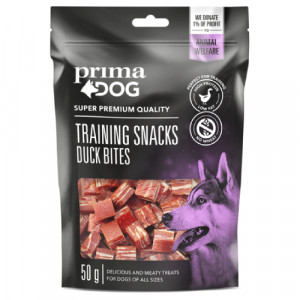 PrimaDog Training Snacks gardums suņiem Pīle 50g