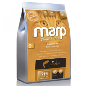 Marp Cat Holistic Indoor sausā barība kaķiem Zivis, lasis 2kg