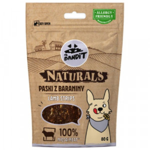 MR.BANDIT Lamb Strips gardums suņiem Jērs 80g