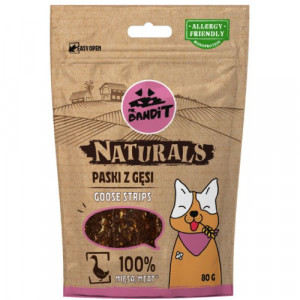 MR.BANDIT Goose Strips gardums suņiem Zoss 80g