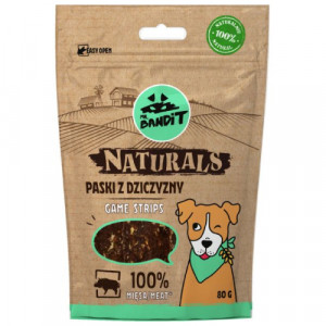 MR.BANDIT Game Strips gardums suņiem Medījums 80g