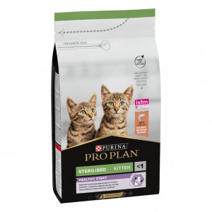 Pro Plan STERILISED START KITTEN sausā barība kaķēniem Lasis 1.5kg