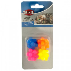 Trixie Set of Balls rotallietu komplekts Bumbas ar izciļņiem 3.5cm 4gb