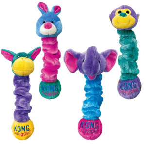 KONG Squiggles rotaļlieta suņiem S 23cm 1gb