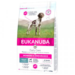 Eukanuba Dog Adult Working & Endurance sausā barība suņiem Vista 19kg