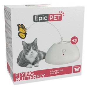 Epic Pet BUTTERFLY automātiskā interaktva rotaļlieta kaķiem 13cm