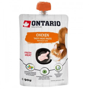Ontario CAT Tasty Meat Paste svaigas gaļas pasta kaķiem Vista 90g