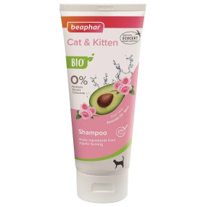 Beaphar BIO Cat Shampoo šampūns pret spalvas savelšanos kaķiem, kaķēniem 200ml