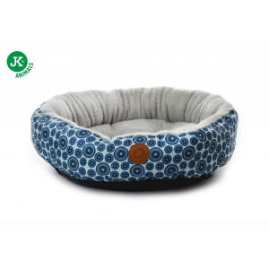 JK guļvieta suņiem, kaķiem Ring Blue Strips 60x14 cm