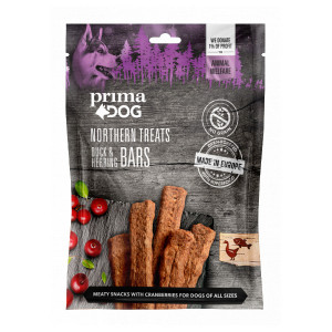 PrimaDog Northern Treats BARS gardums suņiem Pīle, siļķe 80g