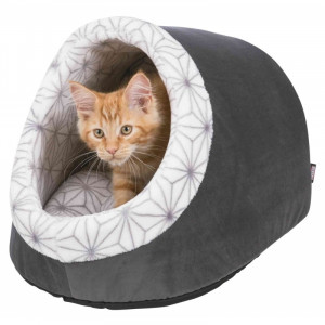 Trixie guļvieta mājiņa dzīvniekiem Diamond Cave Grey 35x26x41cm