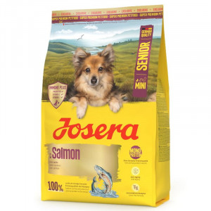 JOSERA MINI SENIOR 8+ SALMON bezgraudu sausā barība suņiem 900g