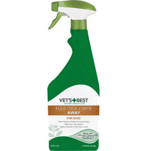 Vet's Best Repellent līdzeklis suņiem blusu, ērču atbaidīšanai 500ml