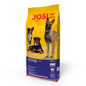 Josera Premium JosiDog Active sausā barība aktīviem suņiem ar putnu gaļu 15kg