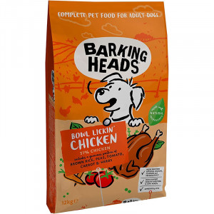 Barking Heads Adult Chicken sausa barība suņiem Vista 12kg