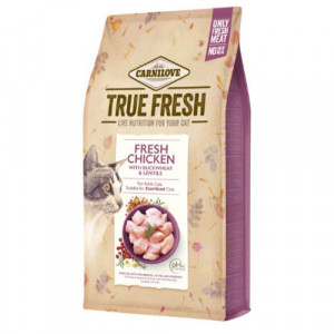 Carnilove Cat TRUE FRESH bezgraudu sausā kaķu barība Vista 1.8kg