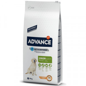 Advance Dog MAXI JUNIOR sausā barība kucēniem Vista, rīsi 14kg