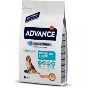 Advance Dog PUPPY INITIAL sausā barība kucēniem, grūsnam, barojošām kucēm Vista, rīsi 3kg