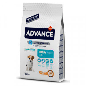 Advance Dog PUPPY MINI sausā barība kucēniem Vista, rīsi 3kg