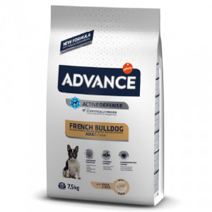 Advance Dog French Bulldog sausā suņu barība Pīle 7.5kg