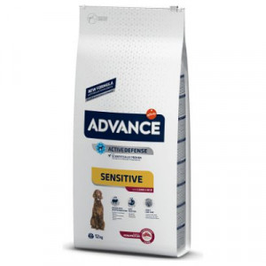 Advance Dog SENSITIVE sausā suņu barība Jērs, rīsi 12kg