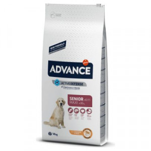 Advance Dog MAXI SENIOR sausā suņu barība Vista, rīsi 14kg