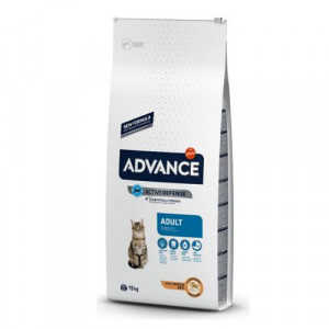 Advance Cat Chicken sausā kaķu barība Vista, rīsi 15kg