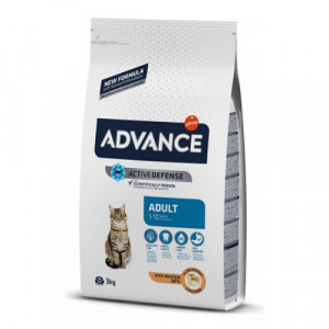 Advance Cat Chicken sausā kaķu barība Vista, rīsi 3kg