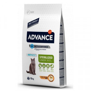 Advance Cat JUNIOR STERILIZED sausā kaķu barība Vista, rīsi 10kg