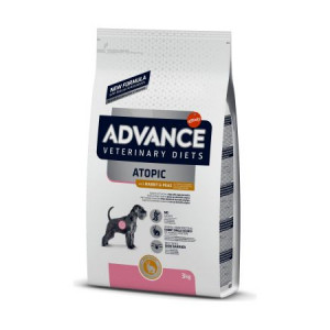 Advance Vet Dog ATOPIC RABBIT sausā suņu barība Atopiskais dermatīts 3kg