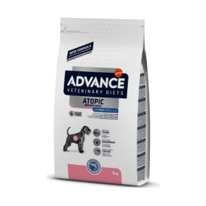 Advance Vet Dog ATOPIC MEDIUM MAXI sausā suņu barība Atopiskais dermatīts 3kg