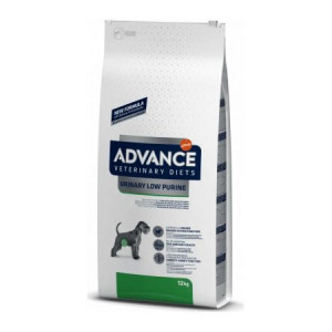 Advance Vet Dog URINARY LOW PURINE sausā suņu barība Deurinācija 12kg