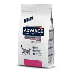 Advance Vet Cat URINARY STRESS sausā kaķu barība Urīntrakts, stress 1.25kg