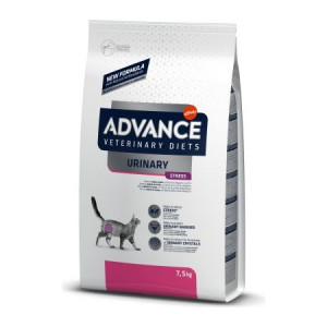 Advance Vet Cat URINARY STRESS sausā kaķu barība Urīntrakts, stress 7.5kg
