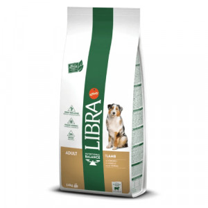 Libra Dog Adult Lamb sausā suņu barība Jērs 14kg