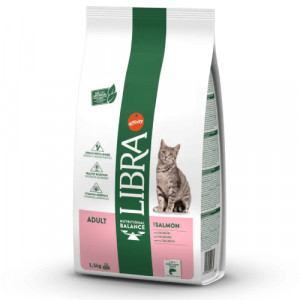 Libra Cat Adult Salmon sausā kaķu barība Lasis 1.5kg