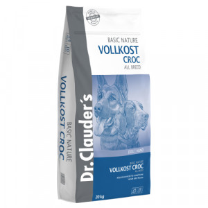 Dr.Clauders Dog Basic Nature Vollkost sausā suņu barība 20kg