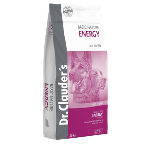 DR.CLAUDER’S DOG BASIC NATURE ENERGY sausā suņu barība 20kg
