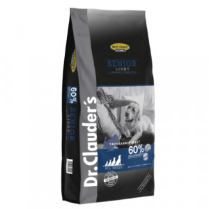 Dr.Clauders Dog SENIOR Light sausā suņu barība Tītars 12.5kg