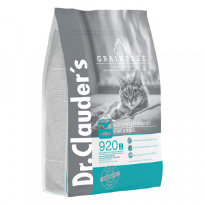 Dr.Clauders Cat Grainfree bezgraudu sausā barība kaķiem Mājputni 1.5kg