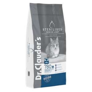 Dr.Clauders Cat Senior Light Sterilized sausā barība kaķiem Mājputni 1.5kg