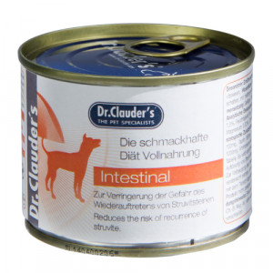 Dr.Clauders Dog INTESTINAL Diet (IRD) konservi suņiem Gremošana Mājputni 200g
