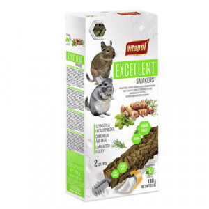 Vitapol Excellent nūjiņa šinšilām un degu 2gb. 110g