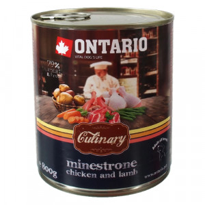 Ontario Dog Pork, Chicken, Lamb konservi suņiem Cūkgaļa, vista, jērs 800g