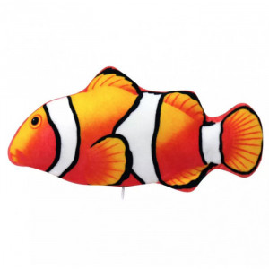 Moving kaķa uzlādējama rotaļļieta ar kustību USB 30cm Orange