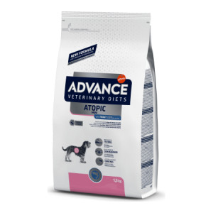 Advance Vet Dog ATOPIC MINI sausā suņu barība Atopiskais dermatīts 1.5kg
